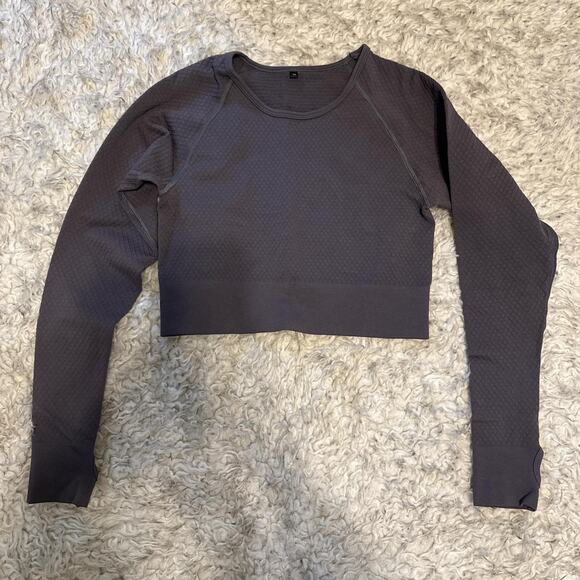 Balance athletica energy crop top-graphite gray-medium - Picture 4 of 6